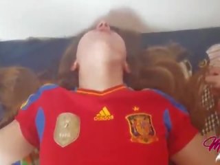 Spaniard oversexed tonårs helps honom till förlorat hans virginity &lpar; creampie &rpar;