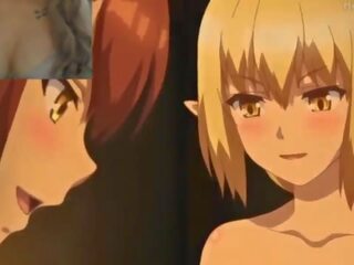 Tres chicas se comen el air mani de un joven pajero - animasi pornografi isekai harem parte 1 melinamx