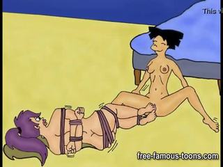 Simpsons in futurama hentai orgije